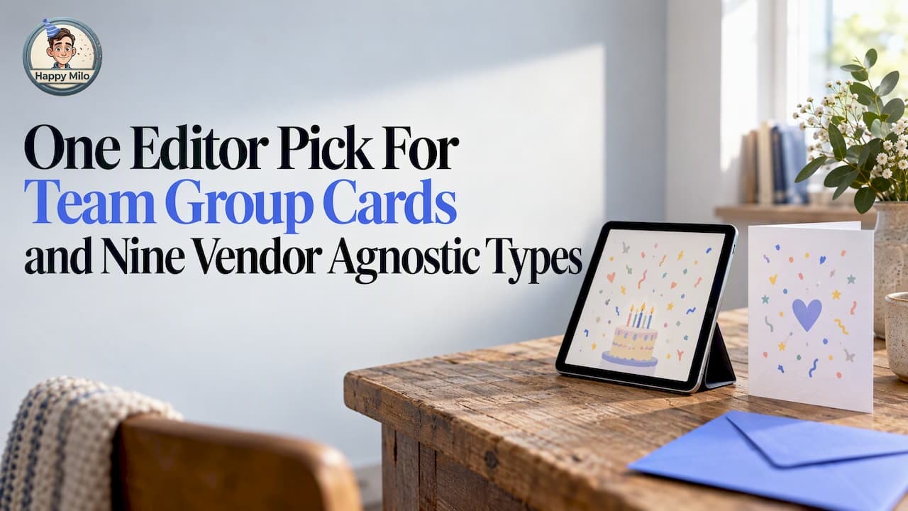 Cover image for article: One Editor Pick For Team Group Cards and Nine Vendor Agnostic Types