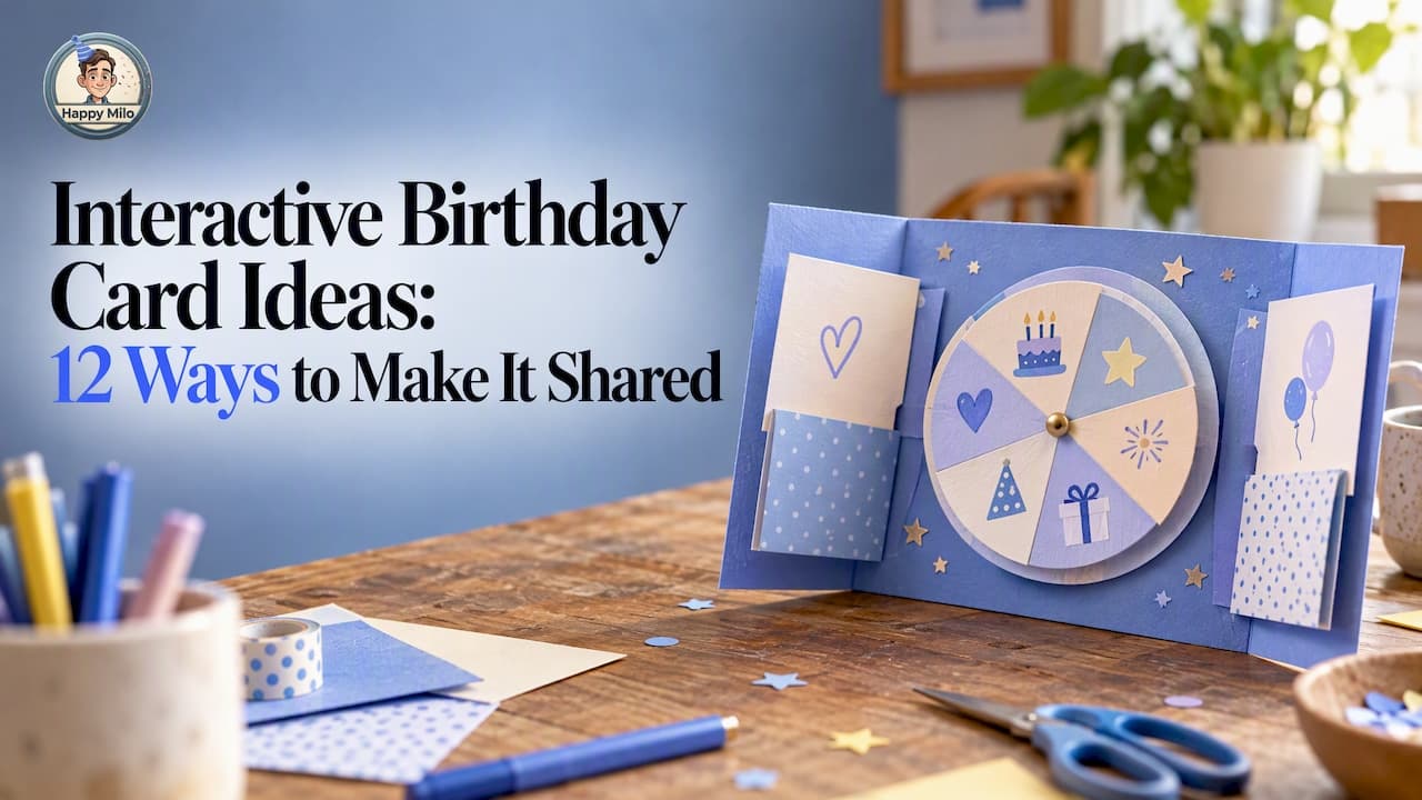 Cover image for article: Interactive Birthday Card Ideas: 12 Ways to Make It Shared