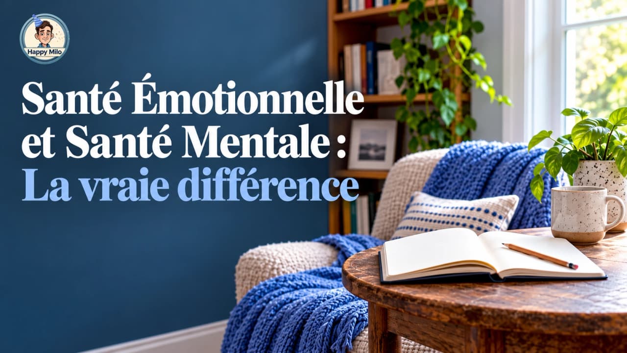 Image de couverture de l'article : La santé émotionnelle et la santé mentale : c'est quoi la différence ?