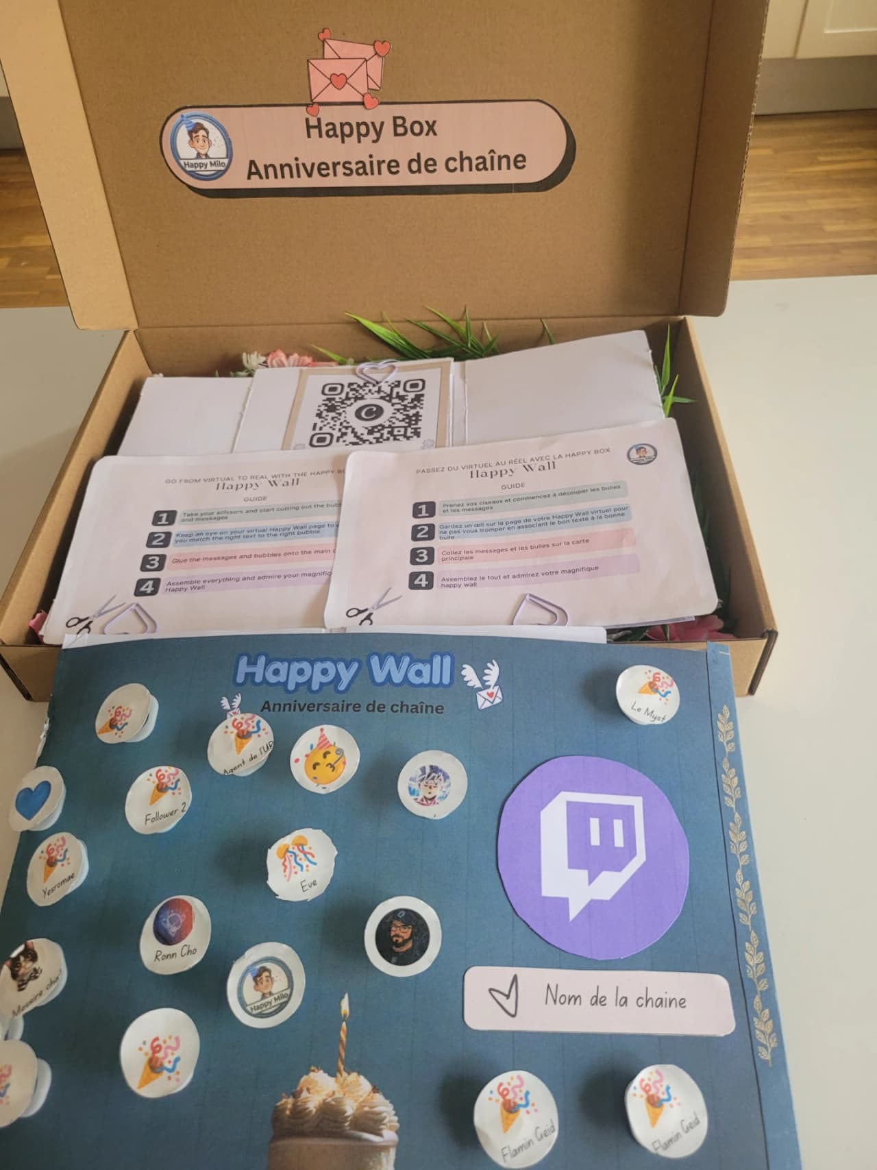 Happy Box, closed and ready to open