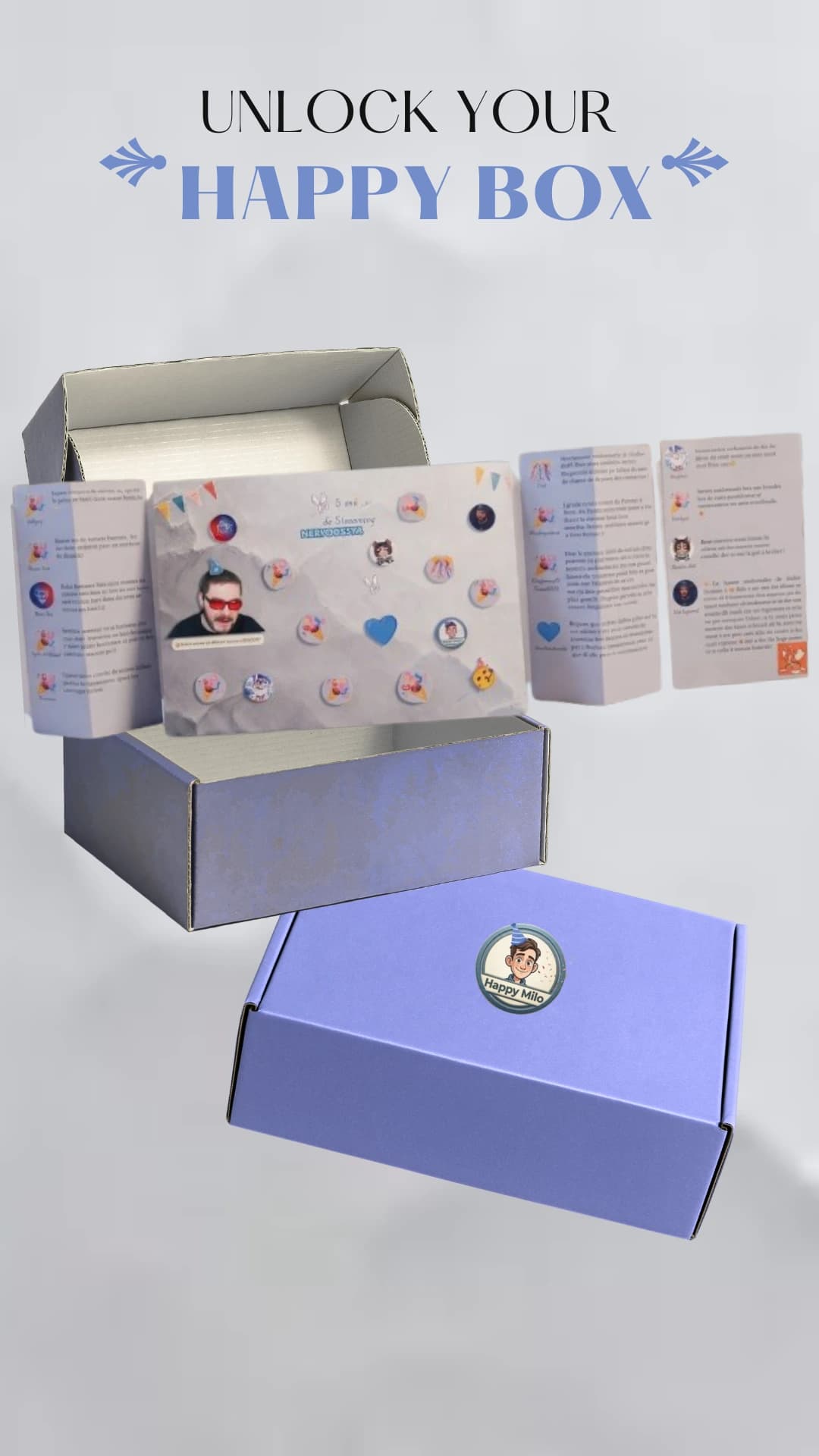 Happy Box Premium, photo de présentation complète